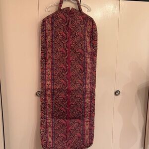 Vera Bradley Paisley Travel Bag - Red and Pink